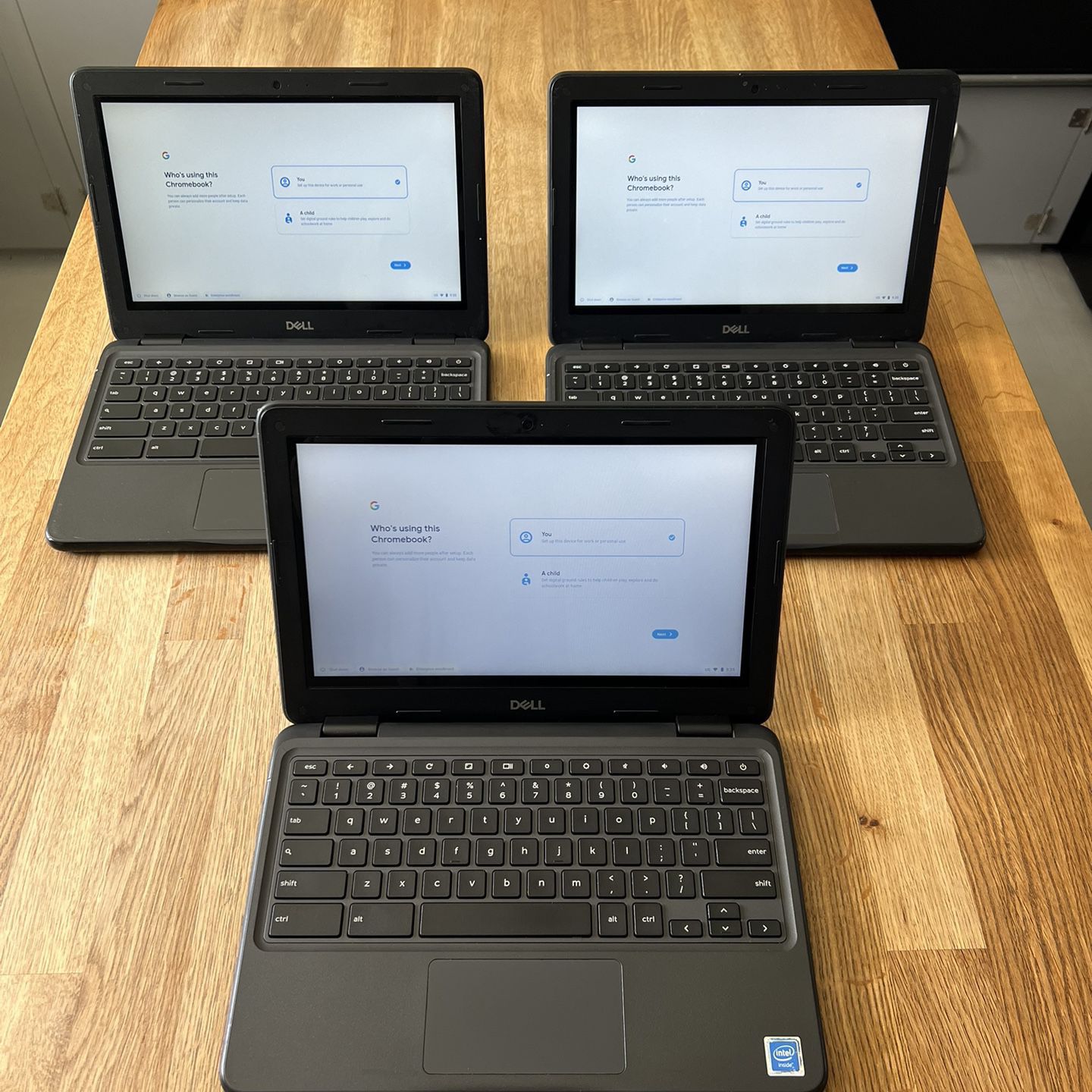 Dell Touchscreen ChromeBook 5190 Laptops - 3 Available / $30 Each