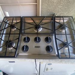 Kitchen Aide  Cooktop 36’in 