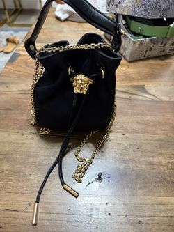 Women’s black handbag