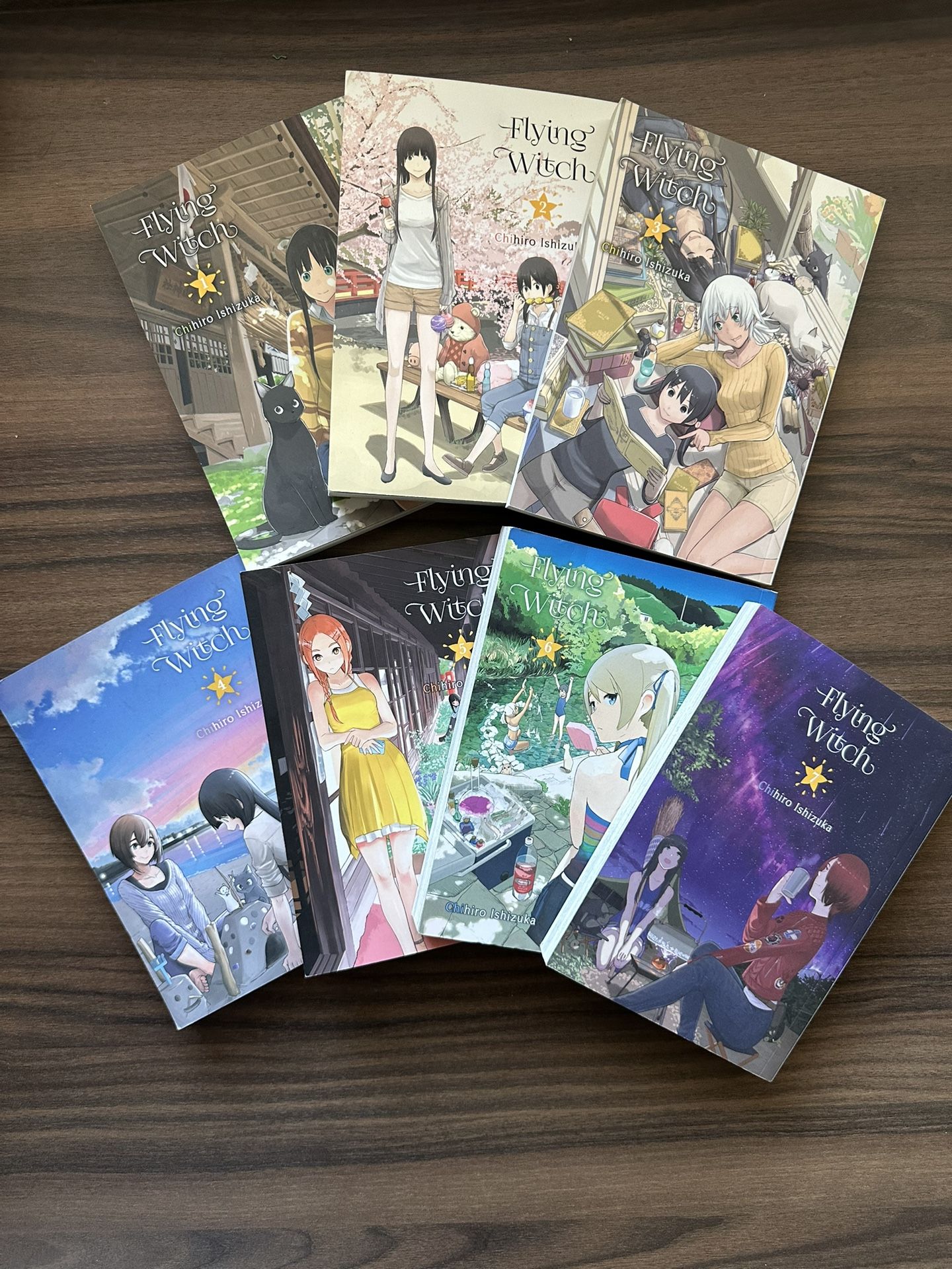Flying Witch Volumes 1-7