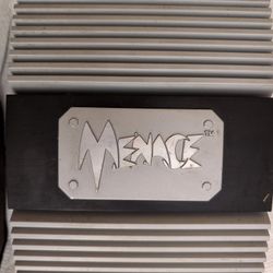 Menace PA-S250 Car Stereo Power Amplifier 200 Watt, Bridged, 20Amp Fuse, Crossover Frequency 50-180, Low & High Pass
