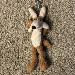 Wile E. Coyote 6” Plush Keychain
