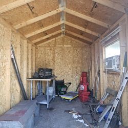 12 X8 Wood Shed