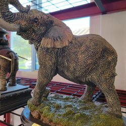 Her Majesty Elephant Statue Large Heavy