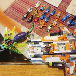 Assortment Of Legos & Minifigures , LEGO Galaxy Squad Bug Obliterator (set 70705). 