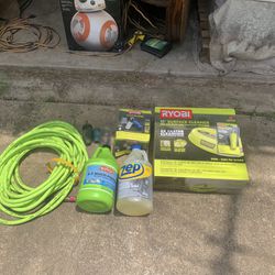 RYOBI PRESSURE WASHER ACCESSORIES (I’d Like To Get Over $100, If You Want It Send Me An Offer)