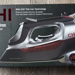 CHI 1700 Watt Max Titanium-Infused Ceramic Steam Iron