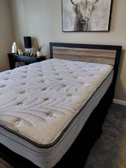 Like New mattress and box spring