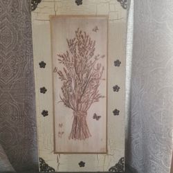 wooden accent picture 