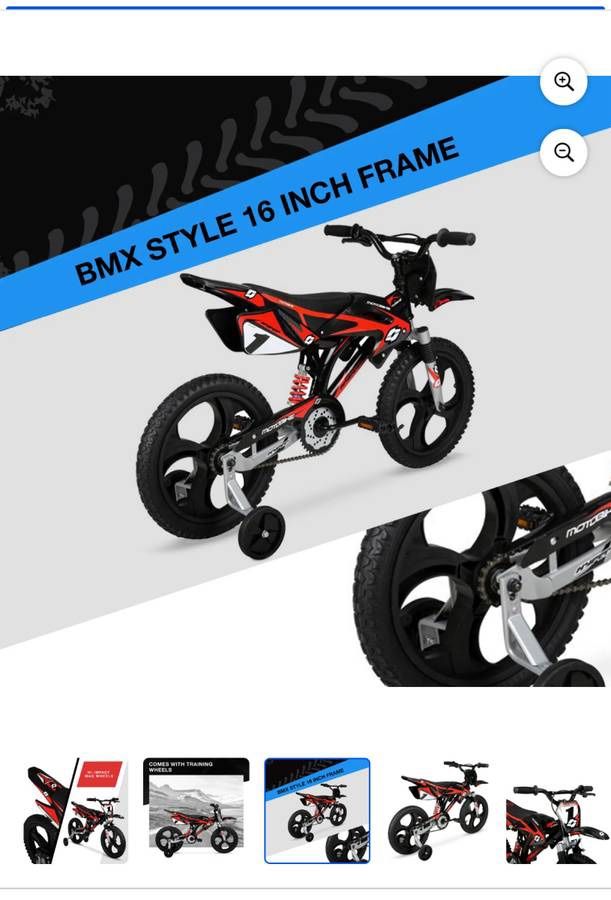 Mag Wheels Hyper Moto Bike 16 Inch Mag Wheels 16 Inch Motorcycle