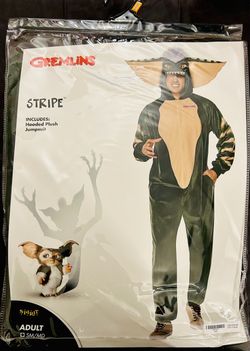 Adult Gremlins Stripe Jumpsuit (SMALL/MEDIUM) Halloween Costume Officially Licensed BRAND NEW IN PACKAGING Horror