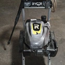 Ryobi DV173. 2,900 Psi  Pressure Washer Hose And Nozzle Included 