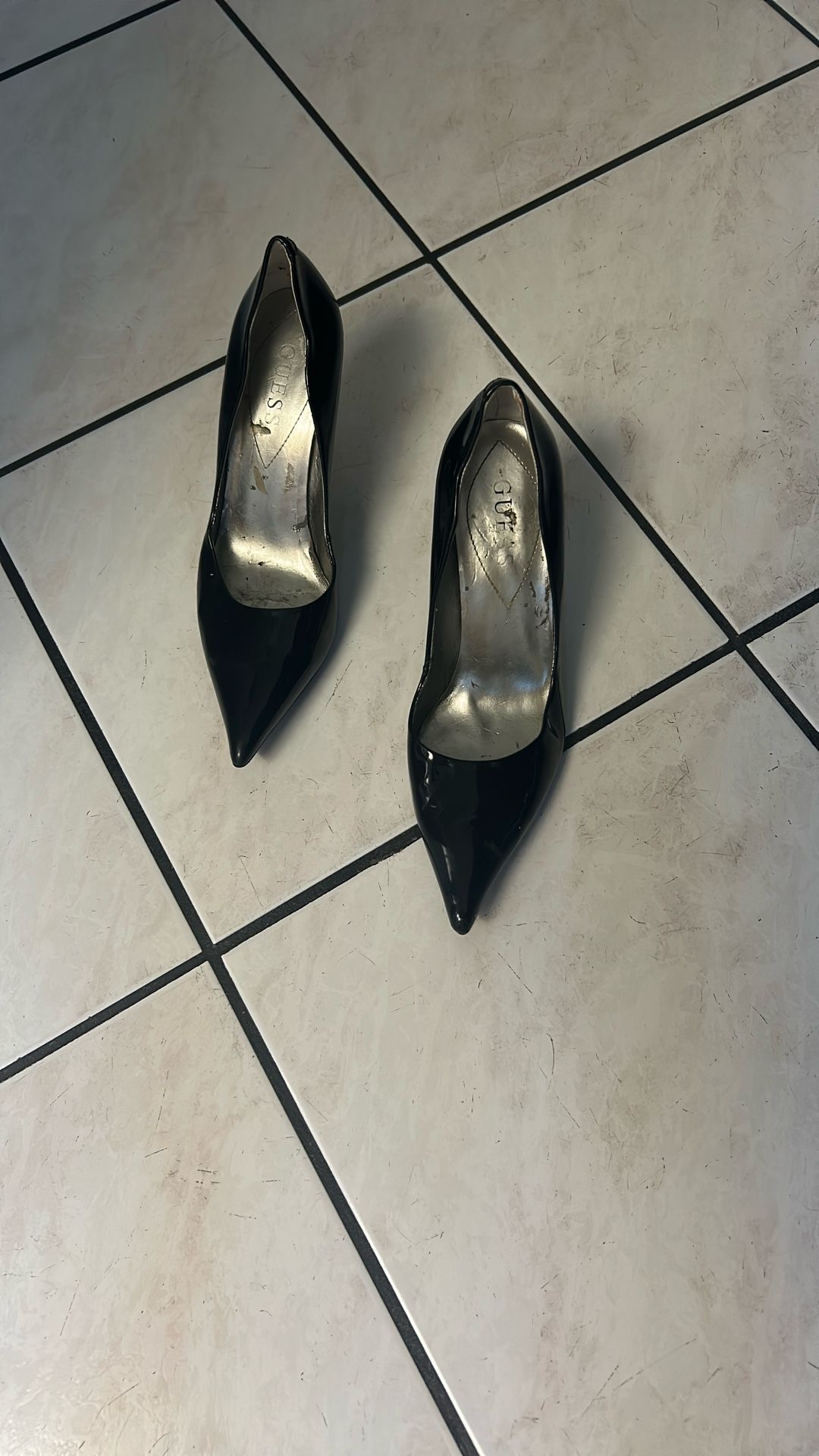 Woman Patent Leather Shoes Size 6