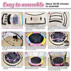 Kids Mini Trampoline 5ft