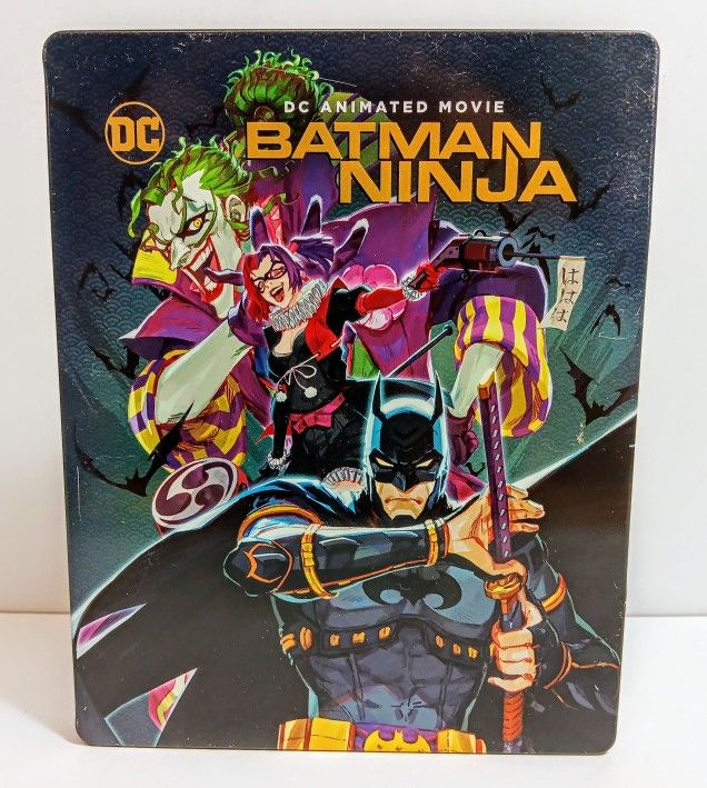 Batman Ninja Blu-ray + DVD Steelbook Very Good  