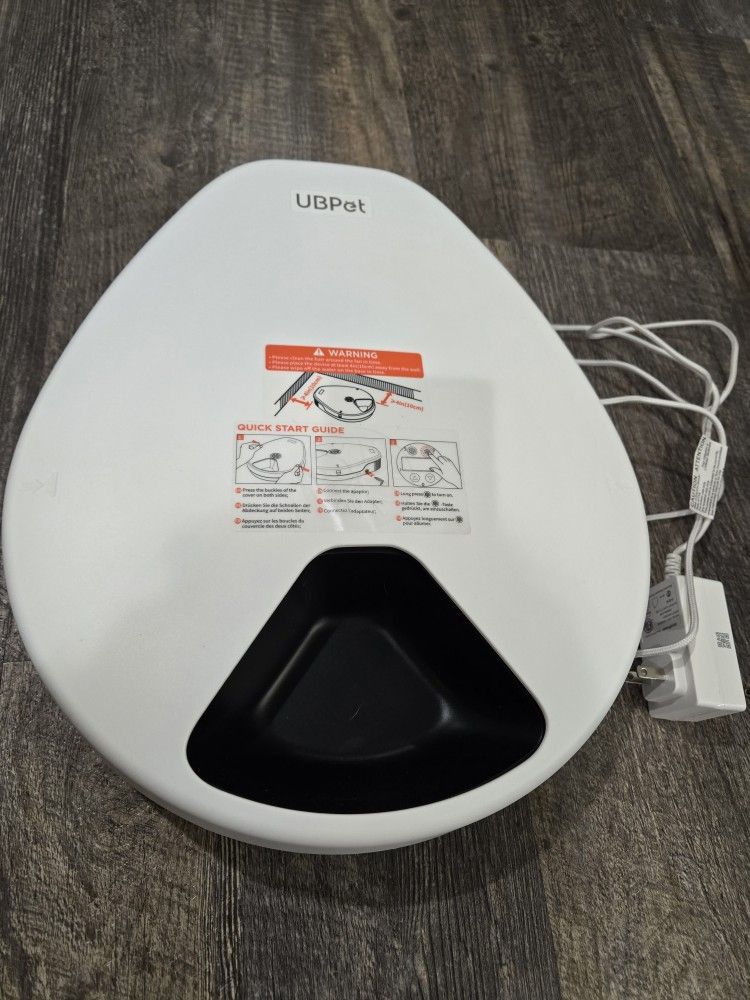 Automatic Cat Feeder Wet Food, Semiconductor Cooling 5 Meal Timed Meat Dispenser, 24-Hour Freshness 3 Cooling Modes, Dry and Wet Food Automatic Feeder