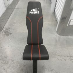 Flybird work out bench read description. Location below. 31705 Wesley Chapel blvd Fl 33543 Storage Mart . Used in great condition however I lost a pin