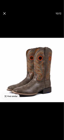 Palitutu Men's Western Cowboy Boots size 12