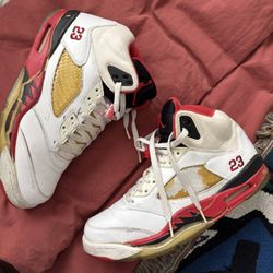 2006 Fire Red Jordan 5