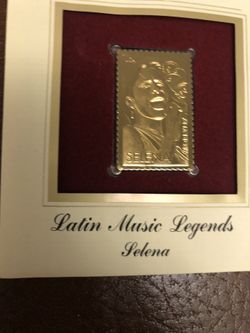 Selena Gold Replica Stamp $10