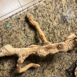 Wooden Branch For Lizard Tank 