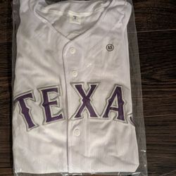 Texas Rangers Stephen F Austin Jersey Size Small SFA