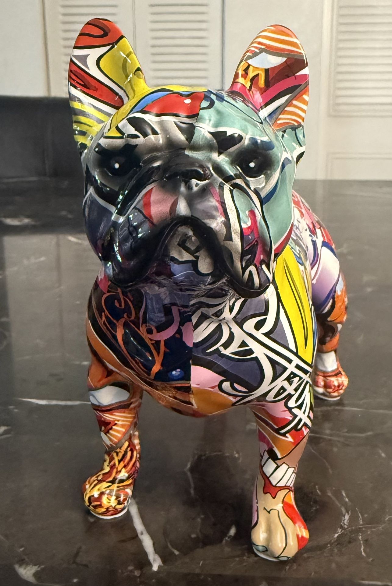 French Bulldog Color mix Rare Statue
