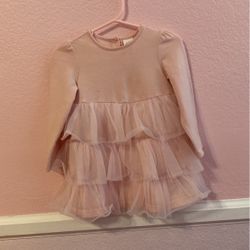Baby Girl Pink Dress 9-12
