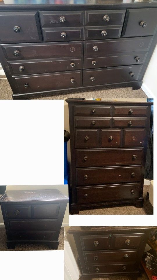 4 Pcs Bedroom Set