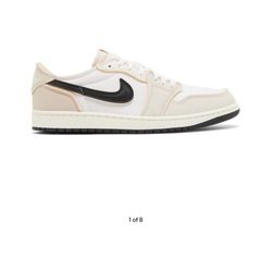 Air Jordan 1 Low Ex “Coconut Milk” Size 10