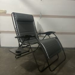 Timber Ridge Oversized Zero Gravity Chair, 33In Wide XXL