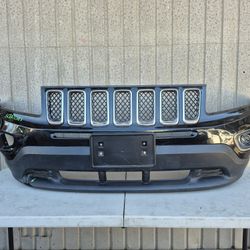 2011 2012 2013 2014 2015 2016 2017 Jeep Compass Front Bumper ORIGINAL USED OEM 