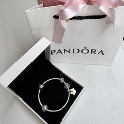 Pandora Bracelet With Charms 