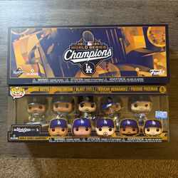 Funko POP! 2025 MLB World Series LA Dodgers Champions Set