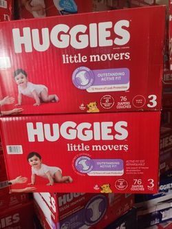 Huggies 3 $22 Each Box