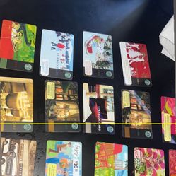 Vintage Starbucks Cards 2005-2007