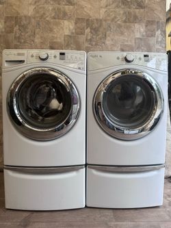 Washer and dryer electric laundry