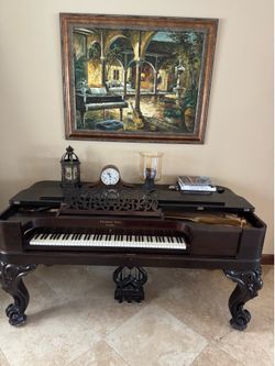 Antique Steinway & Sons Square Grand Piano – Circa 1878