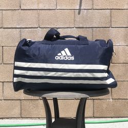 Adidas Navy Duffel Gym Bag Travel Luggage