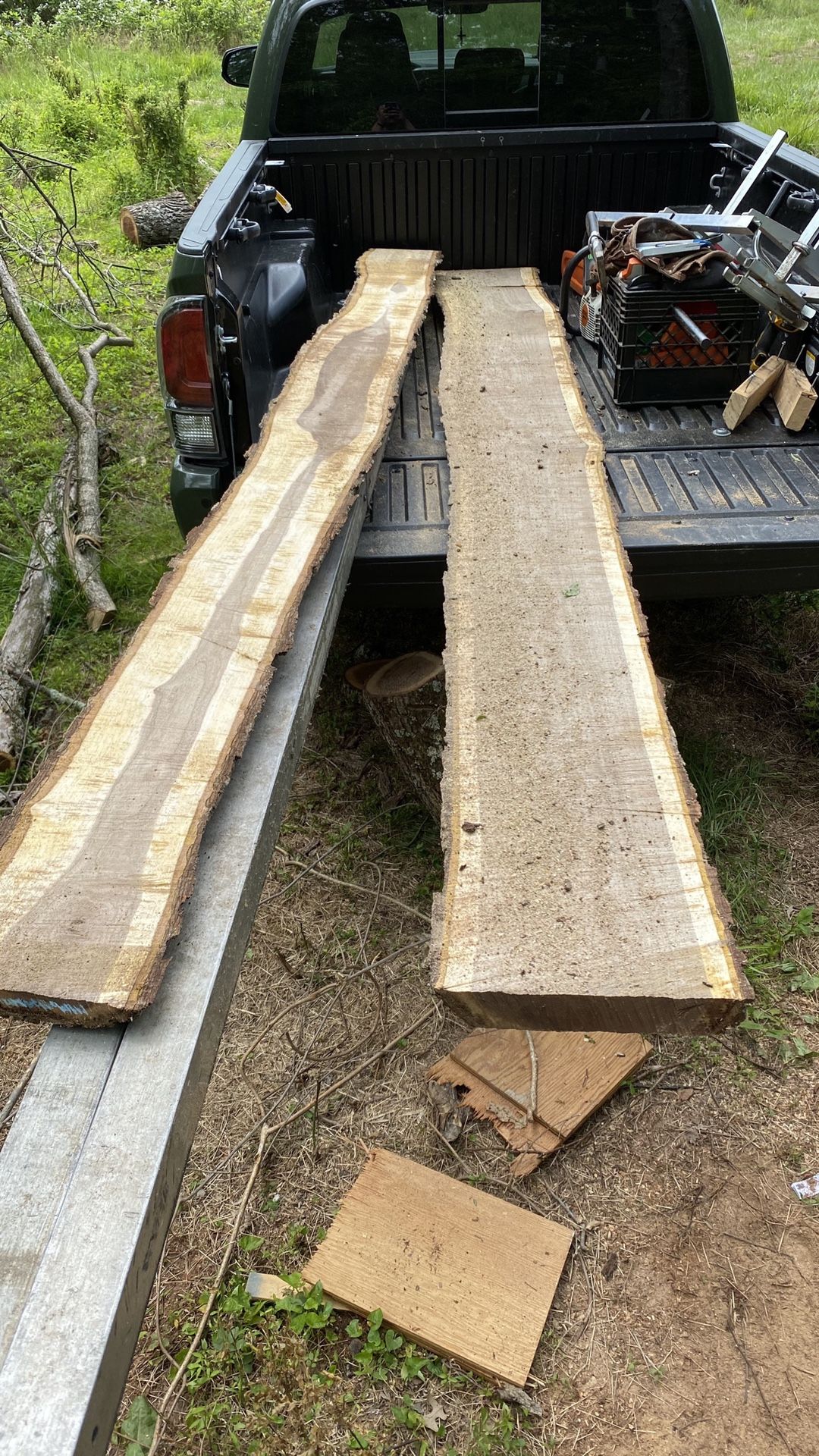 LONG EXOTIC BLACK WALNUT