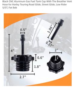 Harley Moto CNC Gas Cap