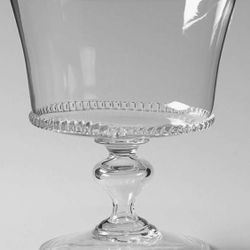 JULISKA FIORELLA GLASS  3 INDIVIDUAL COMPOTE FOOTED DESSERT BOWLS RETIRED