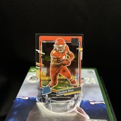 2023 Donruss Clearly Rashee Rice Rated Rookie 