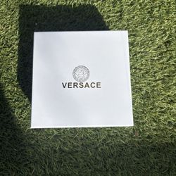 Black And Silver Versace Belt 