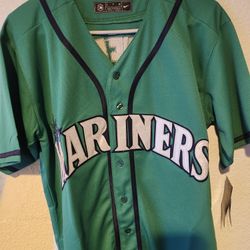 Seattle Marines Ken Griffey Jr Classic Baseball Jerseys Small/Medium 