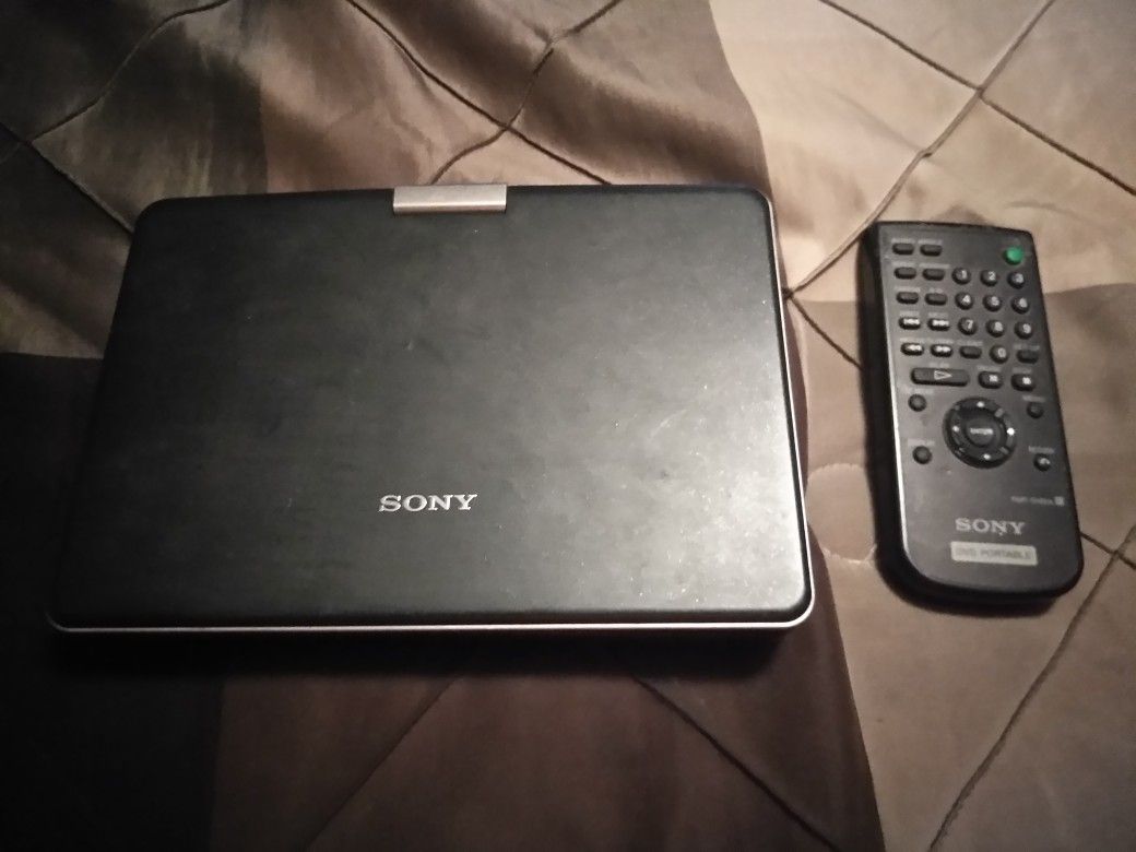 Sony portable DVD player