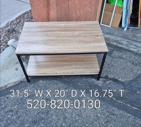 Wood N Metal Table Great For Small Room $10.00 FCFS