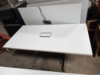 Bernhardt Design Flip-Top Training Tables w/ Power — Qty 50 Available