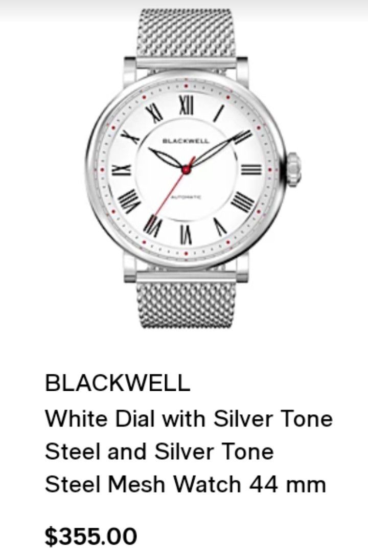 Blackwell Silver Men's Watch ⌚