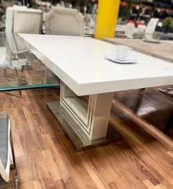 White Dining Table
